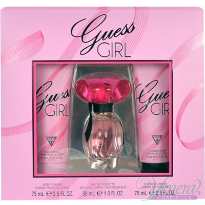 Guess Girl Set (EDT 30ml + BL 75ml + SG 75ml) για γυναίκες Gift Sets