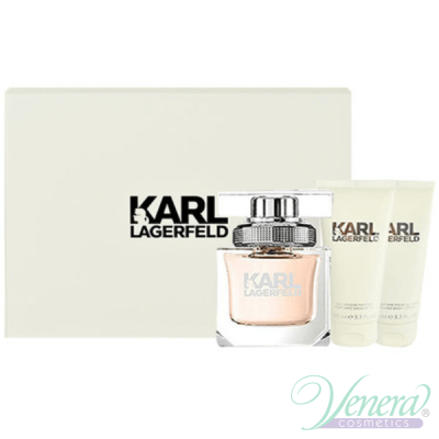 Karl Lagerfeld for Her Set (EDP 85ml + BL 100ml + SG 100ml) για γυναίκες Γυναικεία σετ