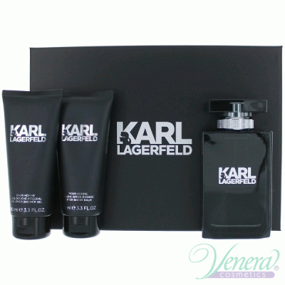 Karl Lagerfeld for Him Set (EDT 100ml + AS Balm 100ml + SG 100ml) για άνδρες Sets