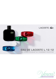 Lacoste L 12.12 Noir EDT 100ml για άνδρες ασυσκ...