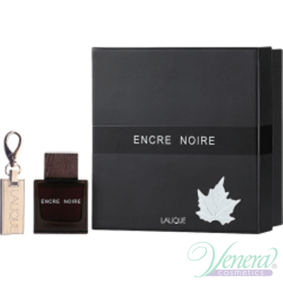 Lalique Encre Noire Set (EDT 100ml + Key Ring) για άνδρες Αρσενικά Σετ