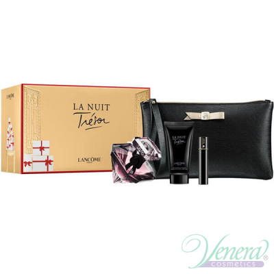 Lancome La Nuit Tresor Set (EDP 50ml + BL 50ml + Mascara 2ml) for Women Women's Gift sets