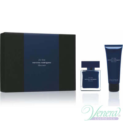 Narciso Rodriguez for Him Bleu Noir Set (EDT 50ml + SG 75ml) για άνδρες Men's Gift sets