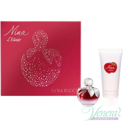 Nina Ricci Nina L'Elixir Set (EDP 50ml + Body Lotion 100ml) για γυναίκες Gift Sets