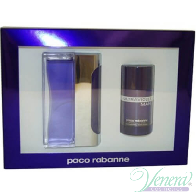 Paco Rabanne Ultraviolet Set (EDT 100ml + Deo Stick 75ml) για άνδρες Sets