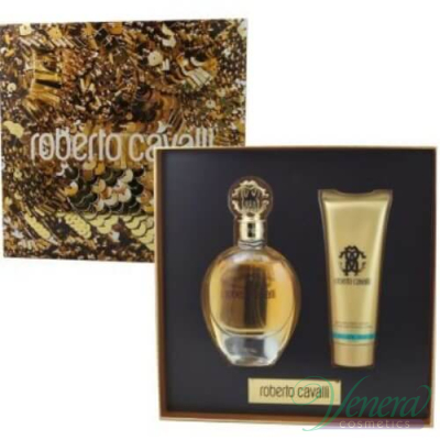 Roberto Cavalli Eau de Parfum Set (EDP 75ml + Body Lotion 75ml) για γυναίκες Gift Sets