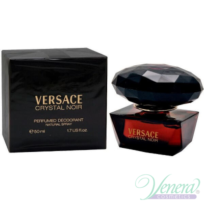 Versace Crystal Noir Perfumed Deodorant 50ml για γυναίκες Women's face and body products