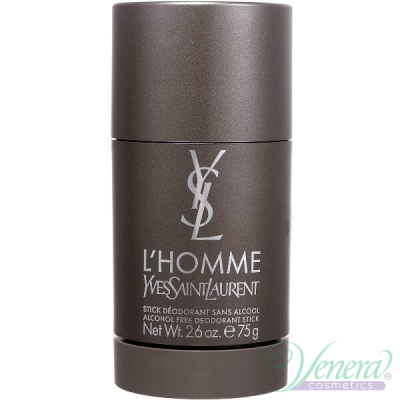 YSL L'Homme Deo Stick 75ml για άνδρες Αρσενικά Προϊόντα για Πρόσωπο και Σώμα