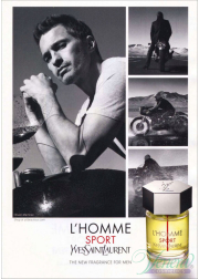 YSL L'Homme Sport EDT 60ml for Men Men's Fragrance